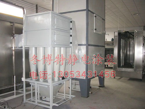 冬博特靜電涂裝設備廠 專業經銷與自產自銷小旋風粉末回收機